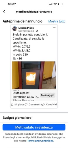 Extraflame giusy stufa - giusy, a