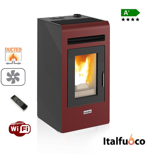 Stufa pellet canalizzata - a,